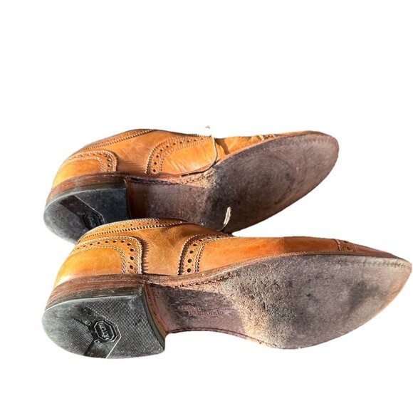 Allen Edmonds Strand Cap-toe Oxford Men\'s Size 10 D  Leather Dress shoes
